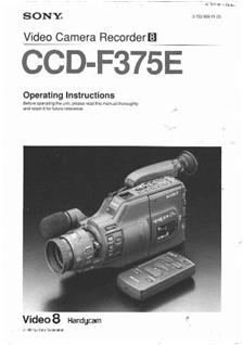 Blaupunkt CR 8200 manual. Camera Instructions.